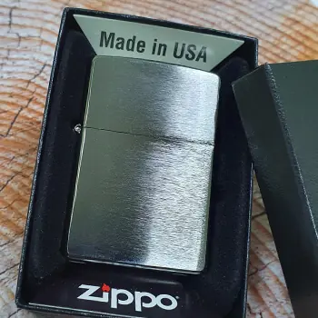 ZIPPO Brushed Chrome 200 запальничка